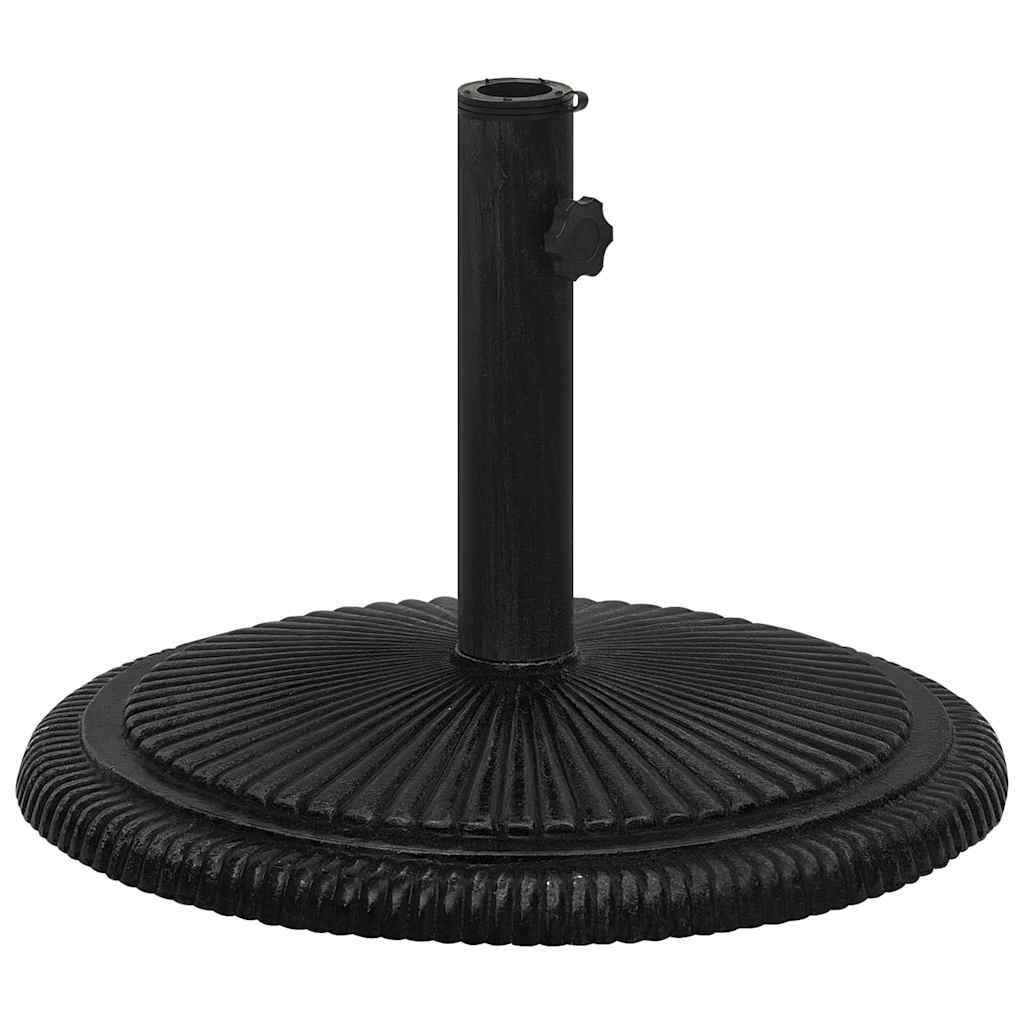 Vidaxx base de sombrilla 45x45x30 cm hierro fundido negro