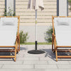 Vidaxx base de sombrilla 45x45x30 cm hierro fundido negro