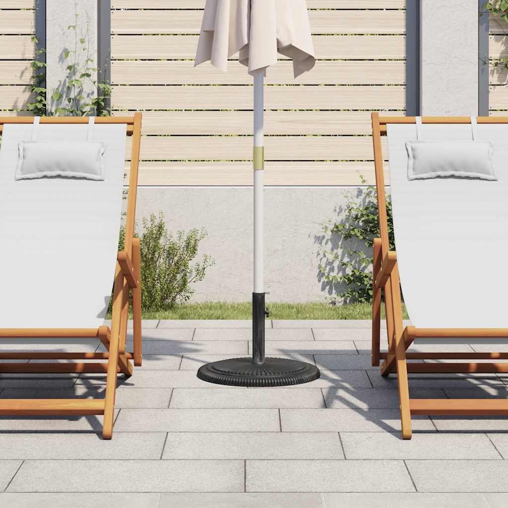 Vidaxx base de sombrilla 45x45x30 cm hierro fundido negro