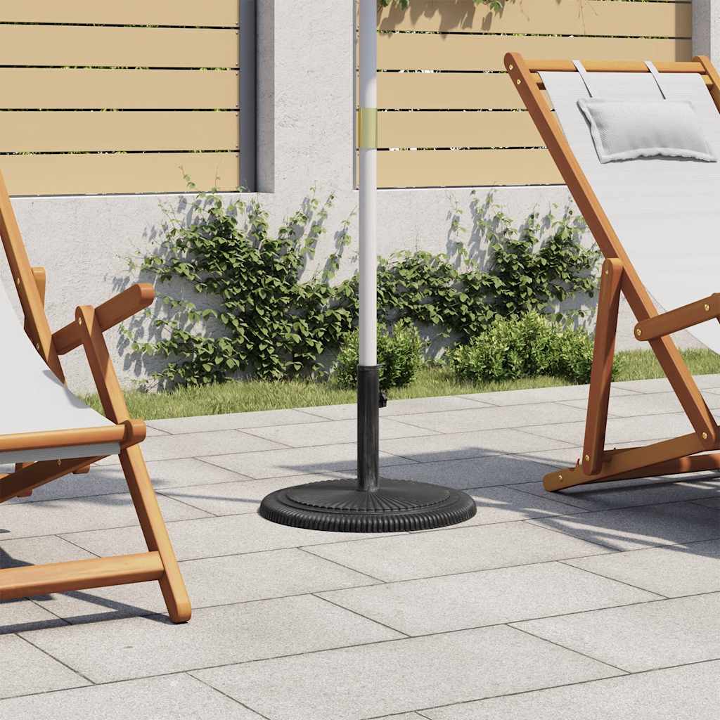 Vidaxx base de sombrilla 45x45x30 cm hierro fundido negro