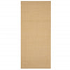 Vidaxl tappeto 66x150 cm naturale sisal