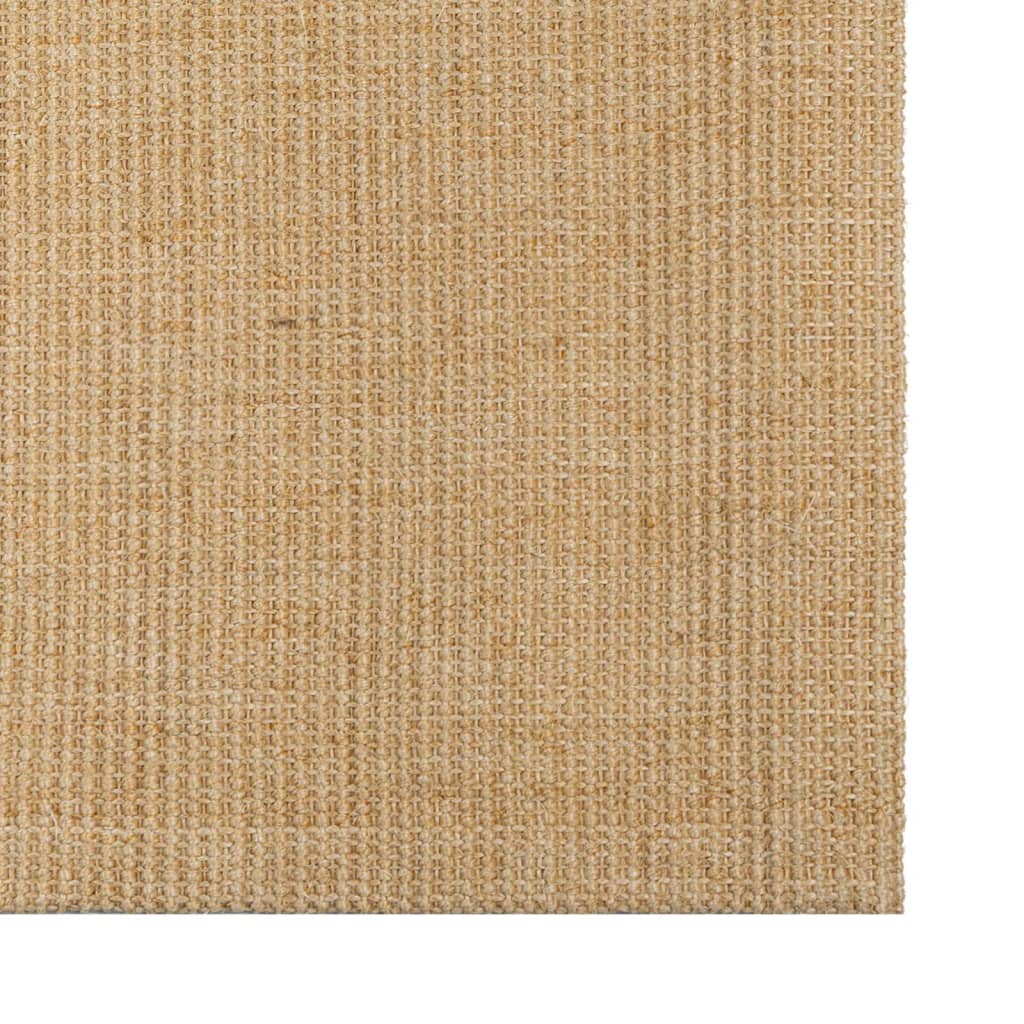 Vidaxl tappeto 66x150 cm naturale sisal