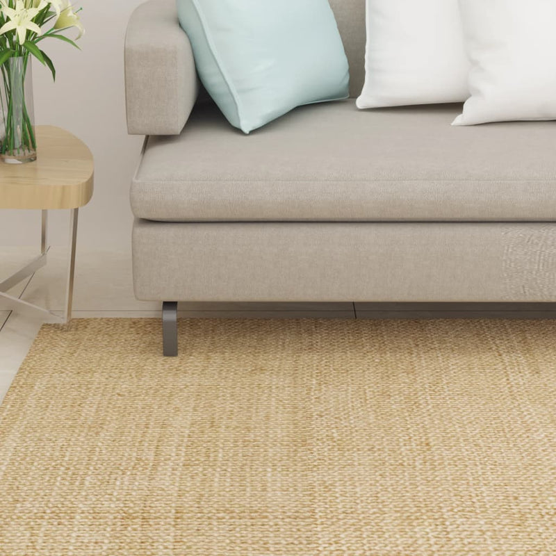 Vidaxl tappeto 100x200 cm naturale sisal