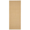 Vidaxl tappeto 100x250 cm naturale sisal