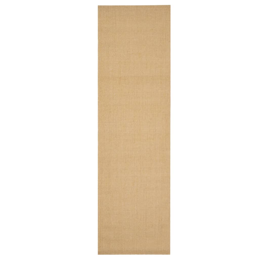 Vidaxl Rug 100x350 cm Sisal natural