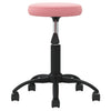 Vidaxl massagekruk fluweel roze