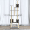 Vidaxl Cat Furniture con graffi di sisal 188 cm grigio chiaro