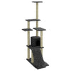 Vidaxl Cat Furniture con graffi di sisal 155 cm grigio scuro