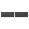 Vidaxl Planter elevado 200x50x54 cm HKC Gray