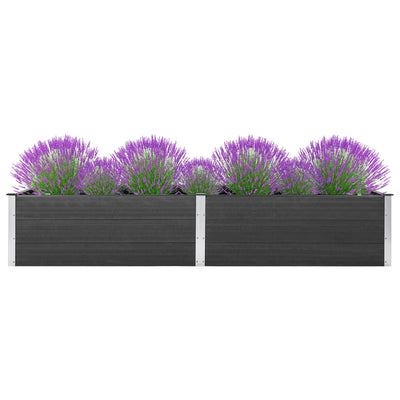 Vidaxl Fiorter raccolta 200x100x54 cm HKC Grey