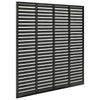 Vidaxl Lamellenhek 180x180 cm HKC Dark Grey