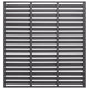 Panel de valla Vidaxl 180x180 cm HKC Gray