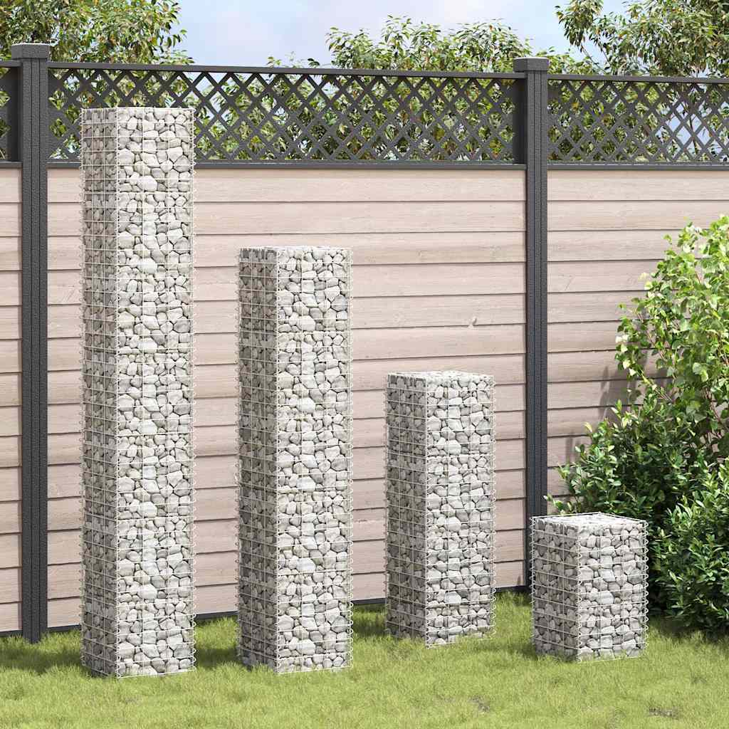 Vidaxl Schanskorf fioriere 4 ST 30x30x50 100 150 200 cm Ferro