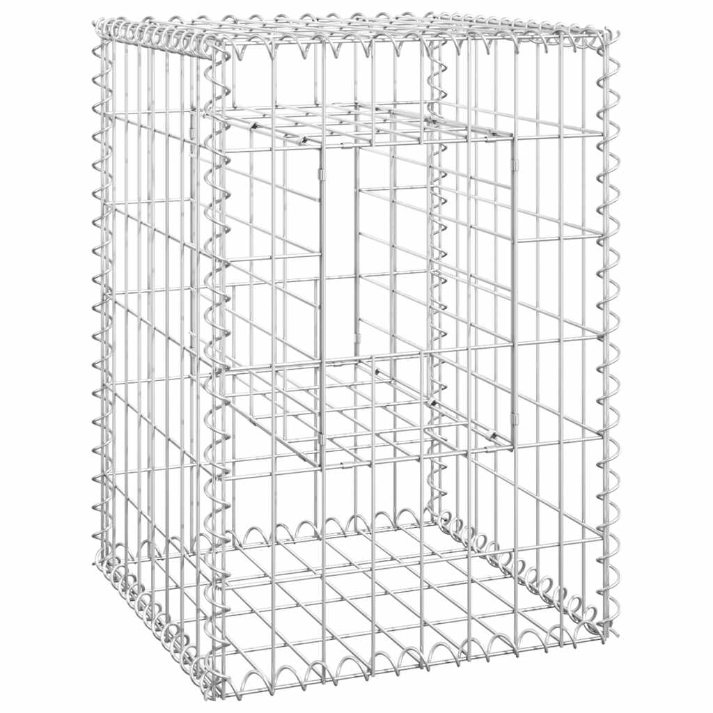 Vidaxl Schans Basket post 2 PC 40x40x60 cm Iron