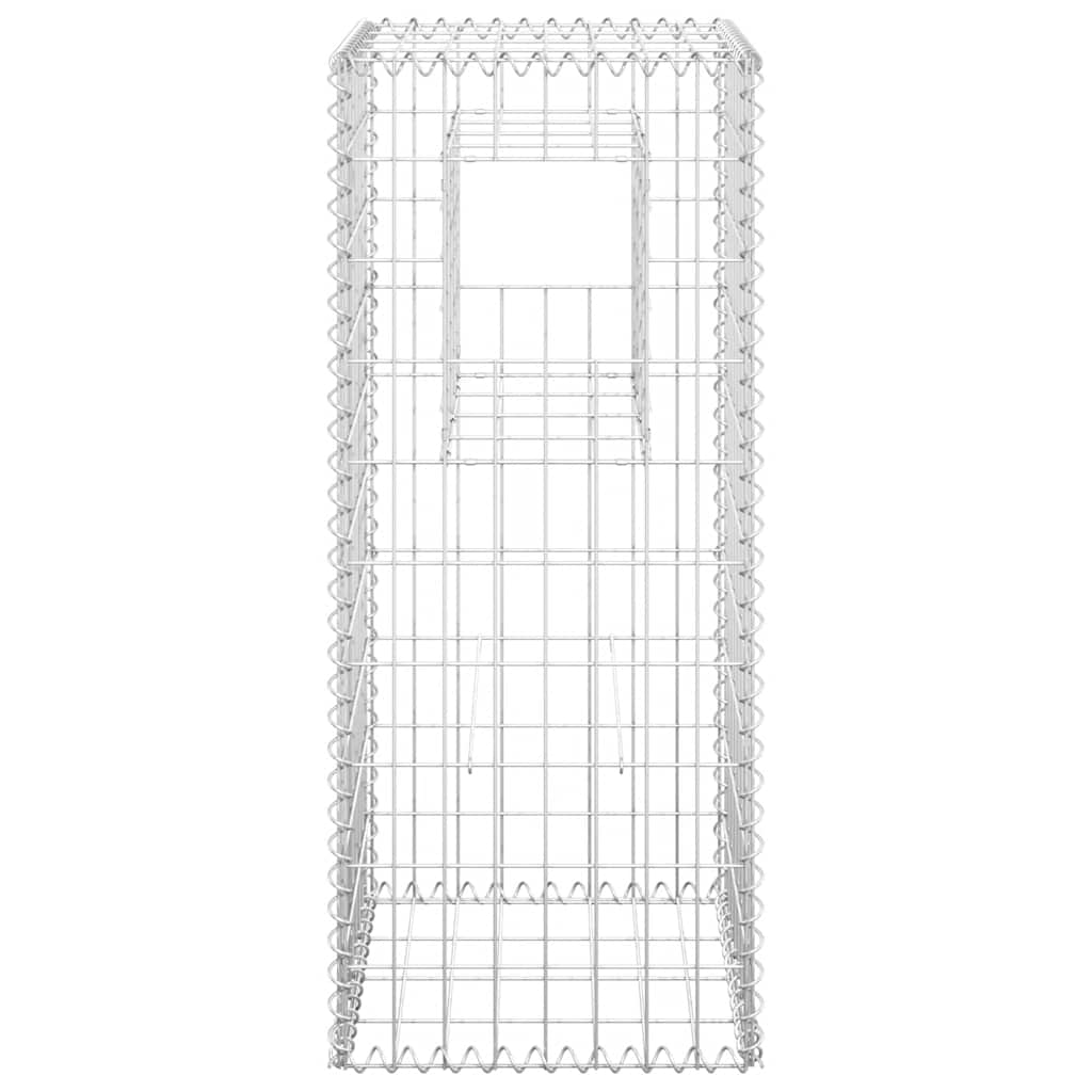 Vidaxl Schanskorf Polo 40x40x100 cm Iron