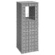 Vidaxl Schanskorf Polo 50x50x140 cm Iron