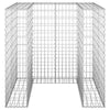 Vidaxl Schanskorf per contenitore 110x100x110 cm in acciaio zincato