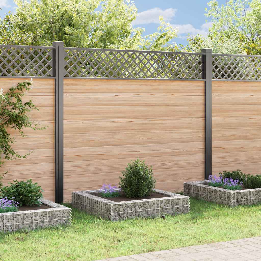 Vidaxl Gabion Fiorter ha raccolto acciaio zincato 100x100x20 cm
