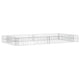Vidaxl Gabion Fiorter ha raccolto acciaio zincato 200x100x20 cm