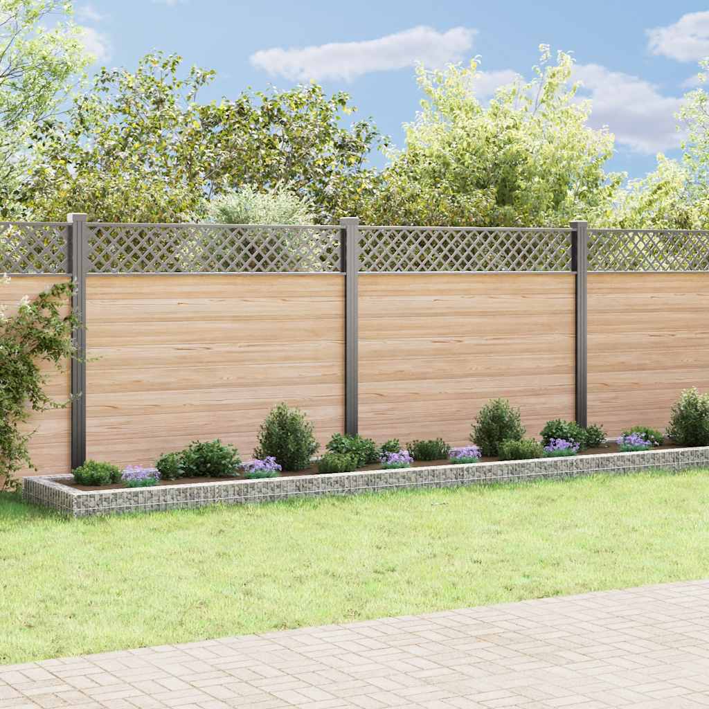 Vidaxl Gabion Planter elevado 800x100x20 cm de acero galvanizado