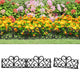 Vidaxl Gazon Edges 17 st 10 m polipropene nero