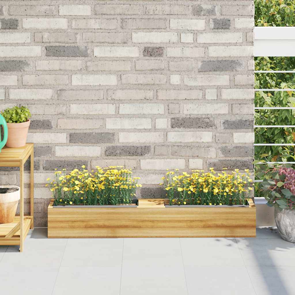 Vidaxl Flower Boxes per pallet euro 12 ST 36x13.5x9,5 cm pp grigio
