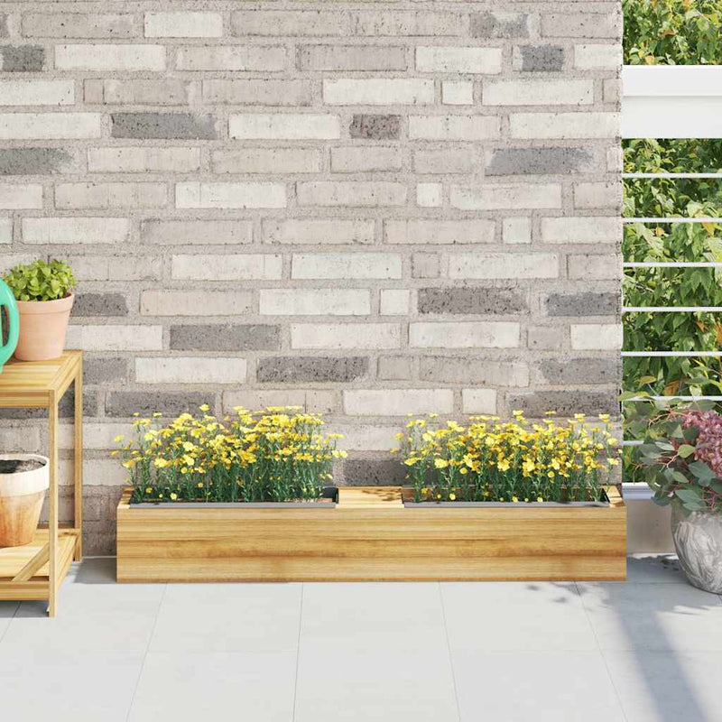 Vidaxl Flower Boxes per pallet euro 12 ST 36x13.5x9,5 cm pp grigio