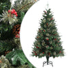 Vidaxl Tree di Natale con coni di pino 150 cm PVC e pe verde