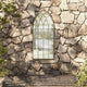 Specchio da giardino Vidaxl 100x45 cm sabbia di ferro