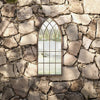 Vidaxl Garden Mirror 70x30 cm de arena de hierro
