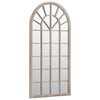 Vidaxl Garden Mirror 90x45 cm de arena de hierro