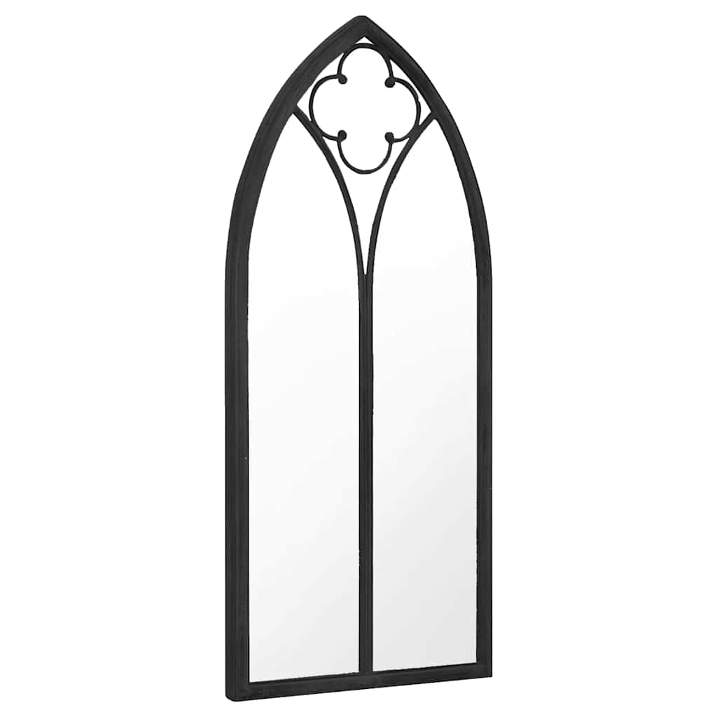 Vidaxl Garden Mirror 100x45 cm Iron Black