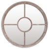 Vidaxl Garden Mirror alrededor de 60x4 cm de arena de hierro