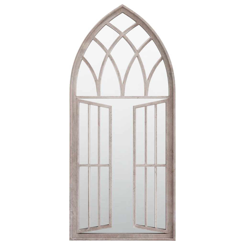 Specchio da giardino Vidaxl 100x45 cm sabbia di ferro