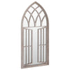 Specchio da giardino Vidaxl 100x45 cm sabbia di ferro