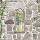 Vidaxl Garden Mirror 70x30 cm de arena de hierro