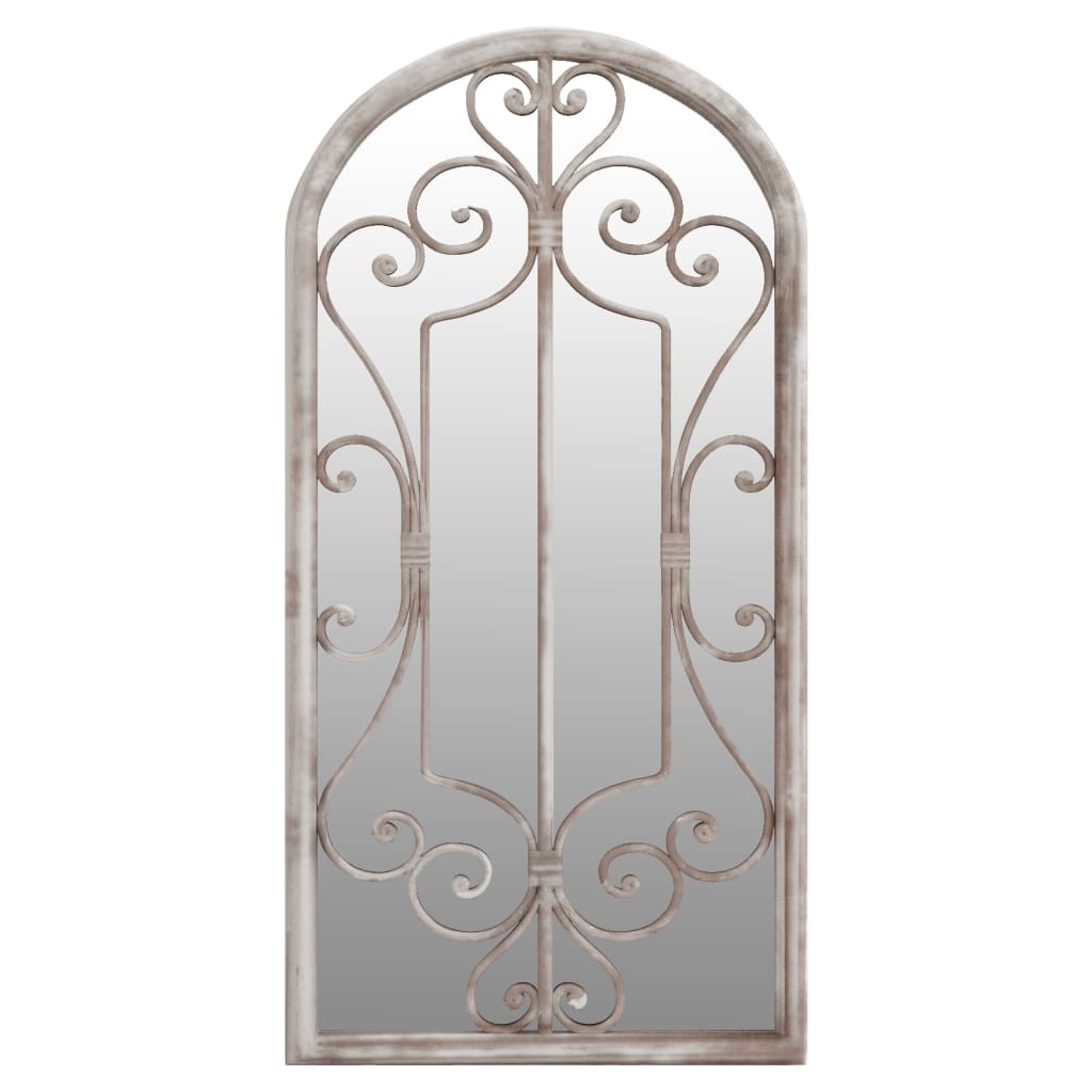 Vidaxl Garden Mirror 70x30 cm de arena de hierro