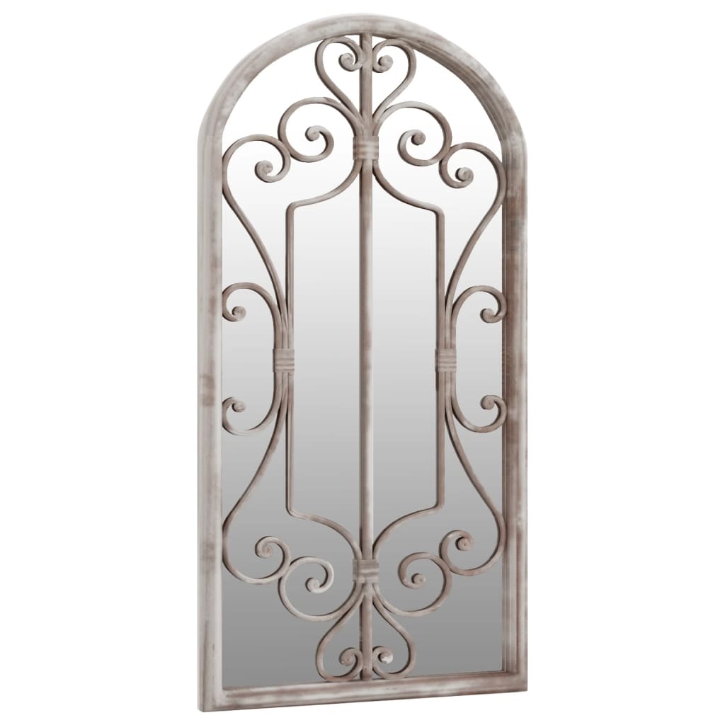 Vidaxl Garden Mirror 70x30 cm de arena de hierro