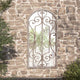 Vidaxl Garden Mirror 70x30 cm de arena de hierro