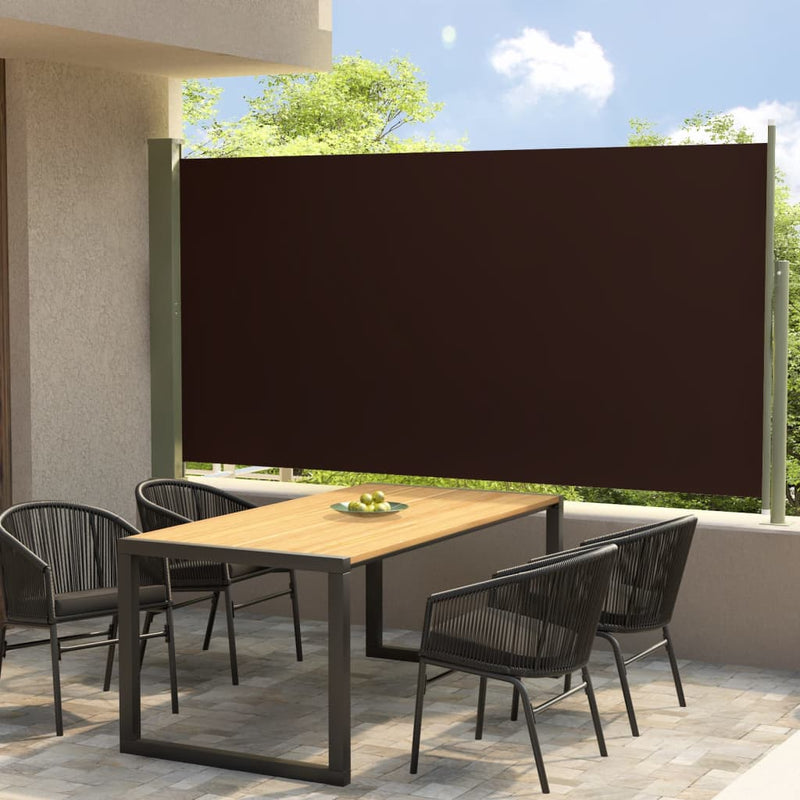 Vidaxl Garden Screen estendibile 160x300 cm marrone