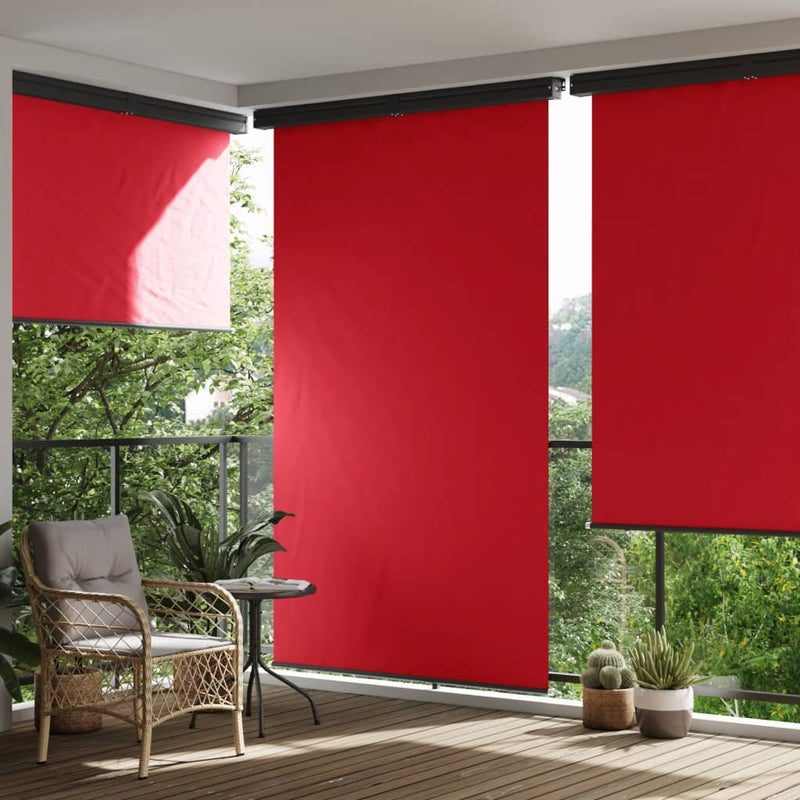 Vidaxl Balcony Schermata 165x250 cm rosso