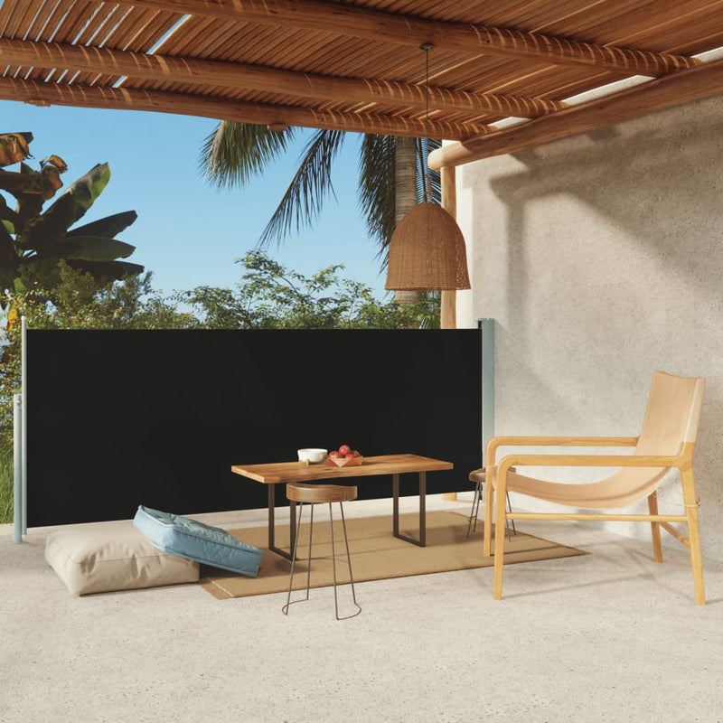 Vidaxl Parature estendibile 117x300 cm nero
