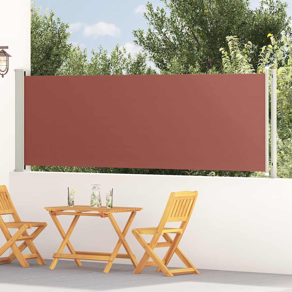 Vidaxl Garden Screen estendibile 117x600 cm marrone