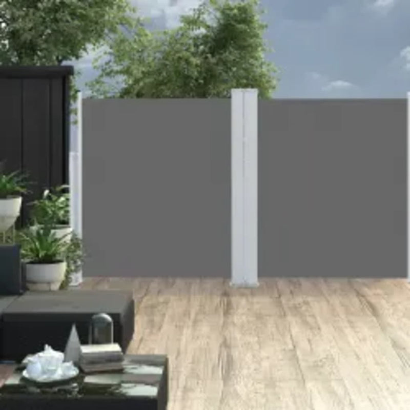 VIDAXL Parature estendibile da 160x600 cm antracite