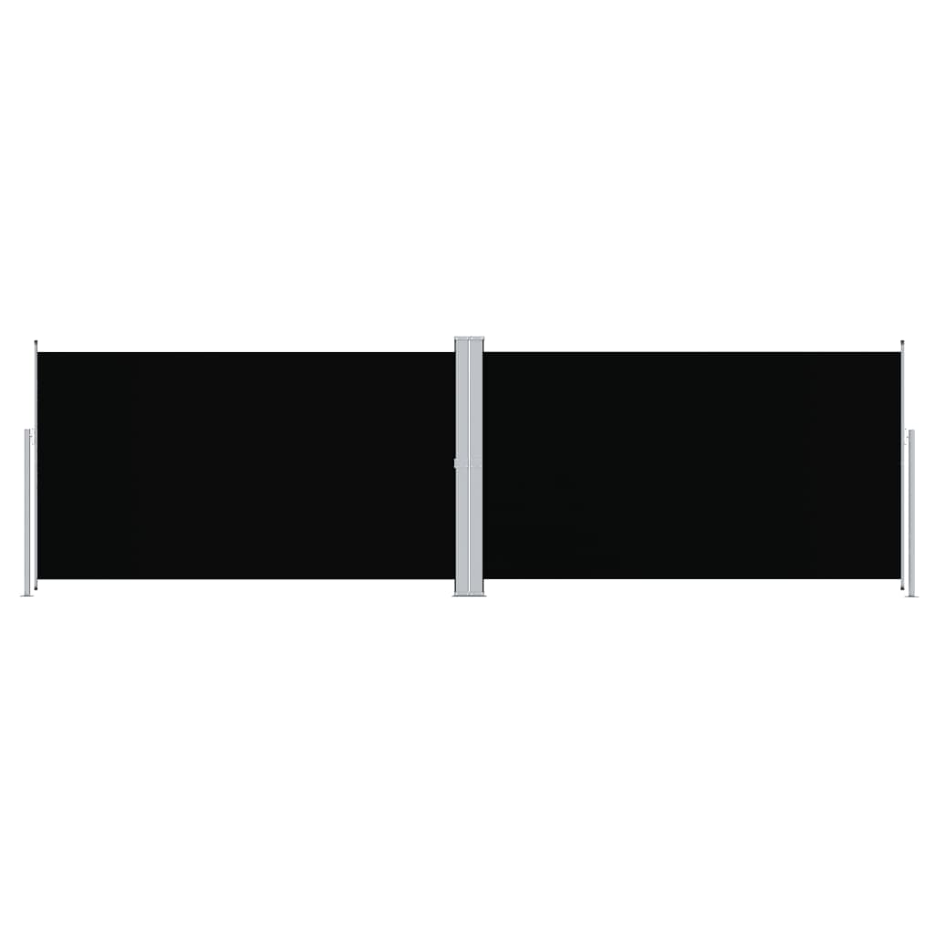 Parabrisas Vidaxl extensible 180x600 cm negro