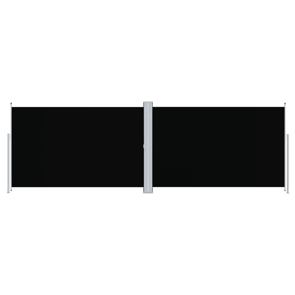 Parabrisas Vidaxl extensible 200x600 cm negro
