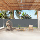 Parabrisas Vidaxl extensible 160x1000 cm de antracita