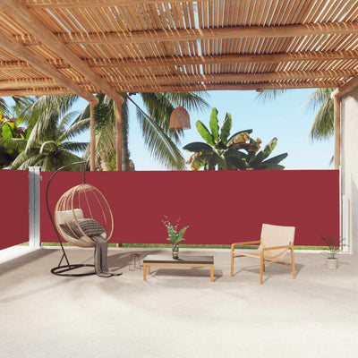 Vidaxl Parature estendibile 160x1000 cm rosso