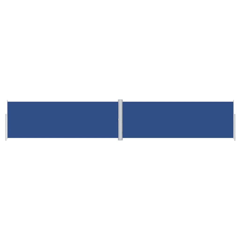 Vidaxl Paradshield estendibile 180x1000 cm blu