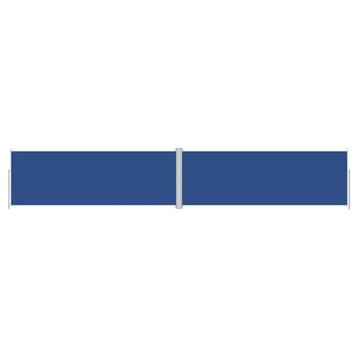 Vidaxl Paradshield estendibile 180x1000 cm blu